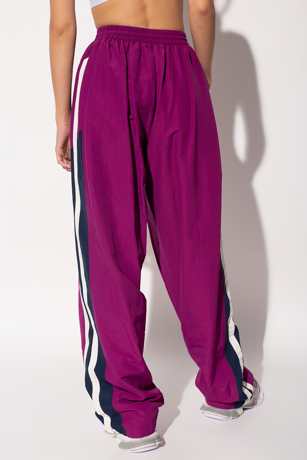 JOGGING SPECIAL PANTS W SIDE BAND Sweatpants with logo Balenciaga SchaferandweinerShops Bermuda
